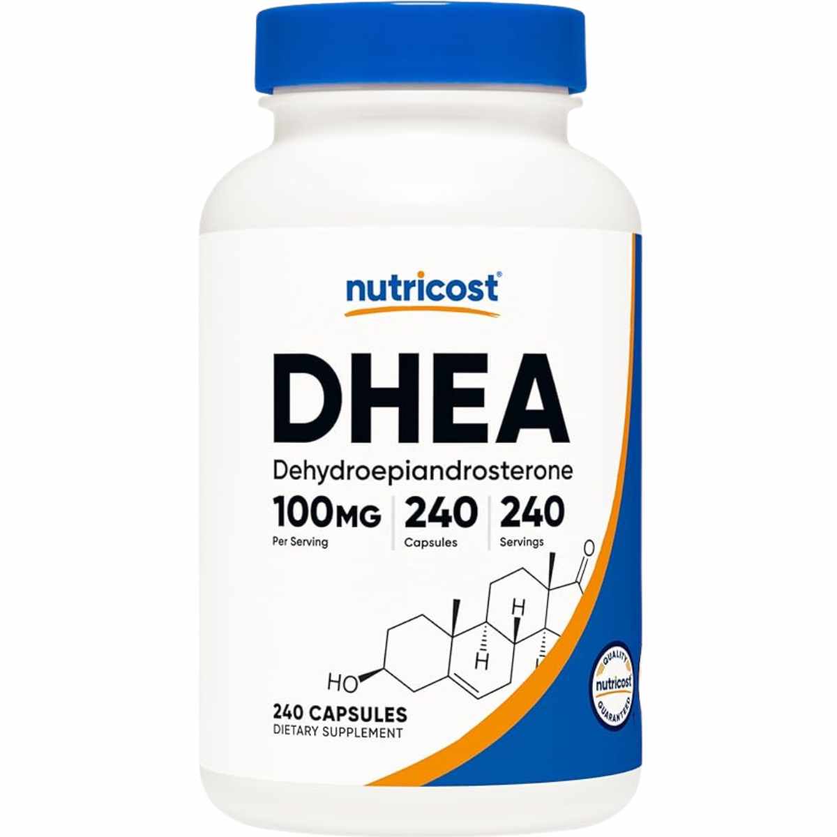 Nutricost  DHEA 100 mg - 240 Cápsulas - Haz Tu Pedido