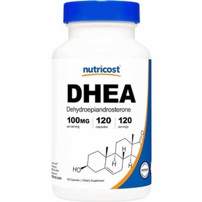 Nutricost DHEA 100 mg - 120  Cápsulas - Haz Tu Pedido