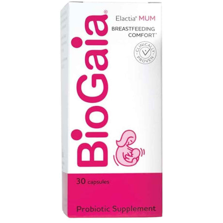 BioGaia Elactia Mamá Probiótico para Lactancia Materna - 30 Cápsulas - Haz Tu Pedido