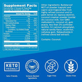 Bulletproof Péptidos de Colágeno - Sabor Vainilla - 1,2 kg - Tabla Nutricional - Haz Tu Pedido