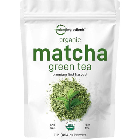Micro Ingredients Té Verde Matcha Orgánico  - 454 g - Haz Tu Pedido