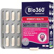 Bio360 Suplemento Probiótico para Salud Digestiva Inmunológica y Vaginal 50 Mil Millones CFU - 30 Cápsulas de Liberación Retardada - Haz Tu Pedido