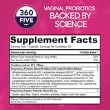Bio360 Suplemento Probiótico para Salud Digestiva Inmunológica y Vaginal 50 Mil Millones CFU - 30 Cápsulas de Liberación Retardada - Tabla Nutricional - Haz Tu Pedido