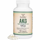 Double Wood Supplements AKG  1000 mg - 180 Cápsulas - Haz Tu Pedido