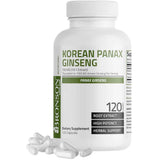 Bronson Ginseng Panax Coreano 100 mg - 120 Cápsulas - Haz Tu Pedido