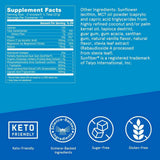 Bulletproof Proteína Colágeno Energizante - Sabor Haba de Vainilla - 518 g - Tabla Nutricional - Haz Tu Pedido