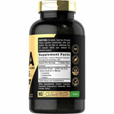 Carlyle  BCAA Aminoácidos  2000 mg - 400 Cápsulas de Liberación Rápida - Tabla Nutricional - Haz Tu Pedido