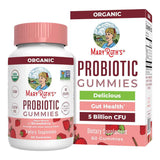 MaryRuth Organics Probiótico Orgánico 5 Mil Millones CFU - Sabor Fresa - 60 Gomitas - Haz Tu Pedido