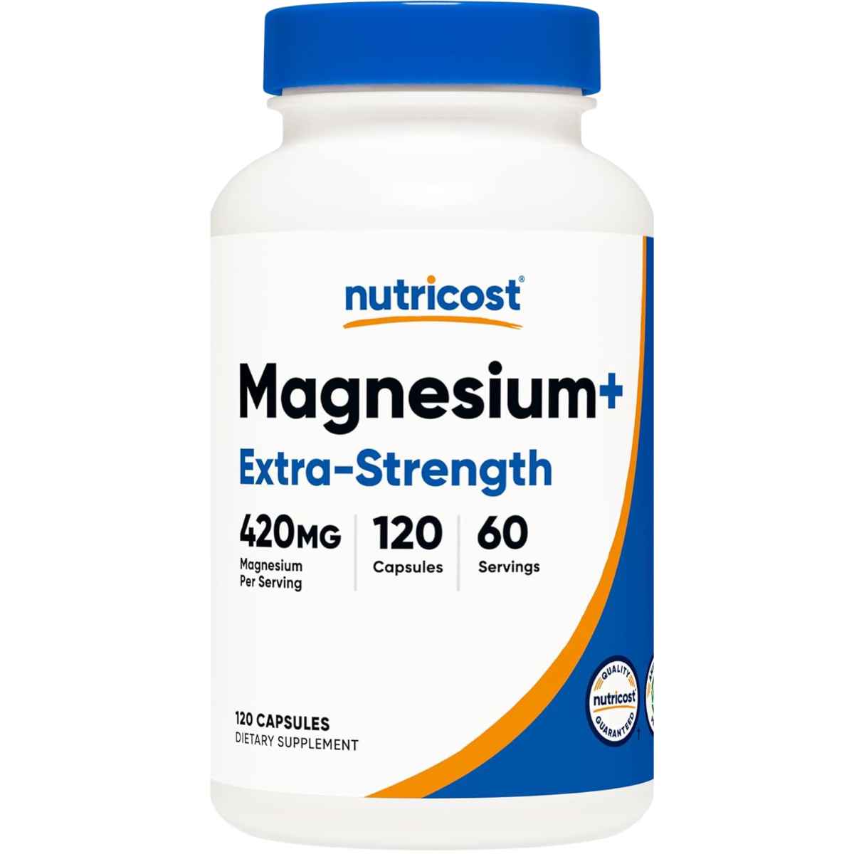 Nutricost Magnesio 420 mg - 120 Cápsulas - Haz Tu Pedido