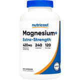 Nutricost Magnesio 420 mg - 240 Cápsulas - Haz Tu Pedido