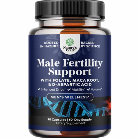Natures Craft Fertility Booster Mens - 90 Cápsulas - Haz Tu Pedido

