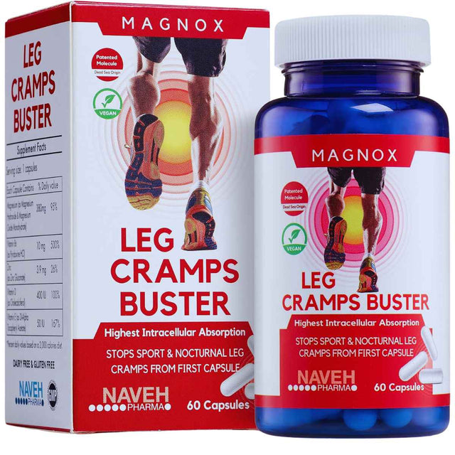 Naveh  Pharma Magnox  Alivio Efectivo Para Calambres - 60 Cápsulas - Haz Tu Pedido