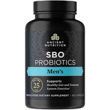 Ancient Nutrition Probióticos SBO para Hombres: Salud Digestiva, Inmunológica y Metabólica - 60 Cápsulas - Haz Tu Pedido