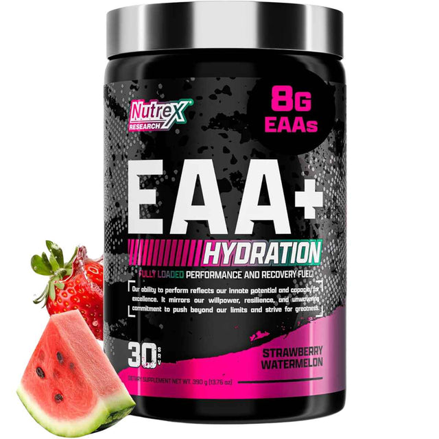 Nutrex Research Hidratación y Recuperación EAA - Sabor Fresa y sandía - 13,76 g - Haz Tu Pedido