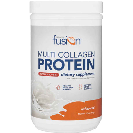 Bariatric Fusion Polvo De Proteína De Colágeno Múltiple - Sabor Sin Sabor - 339 g - Haz Tu Pedido