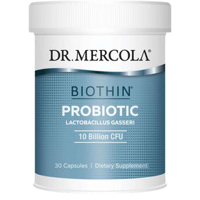 Dr. Mercola Biothin® Probiótico 10 Mil Millones CFU - 30 Cápsulas - Haz Tu Pedido