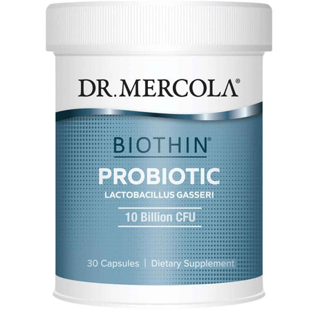 Dr. Mercola Biothin® Probiótico 10 Mil Millones CFU - 30 Cápsulas - Haz Tu Pedido