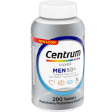 Centrum  Multivitamínico Para Hombres 50+ - 200  Tabletas - Haz Tu Pedido