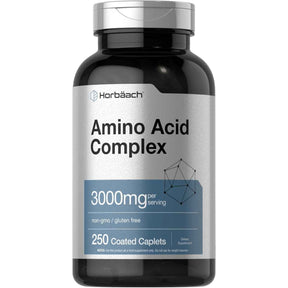 Horbaach Amino Acid Complex 3000 mg - 250 Comprimidos Recubiertos - Haz Tu Pedido