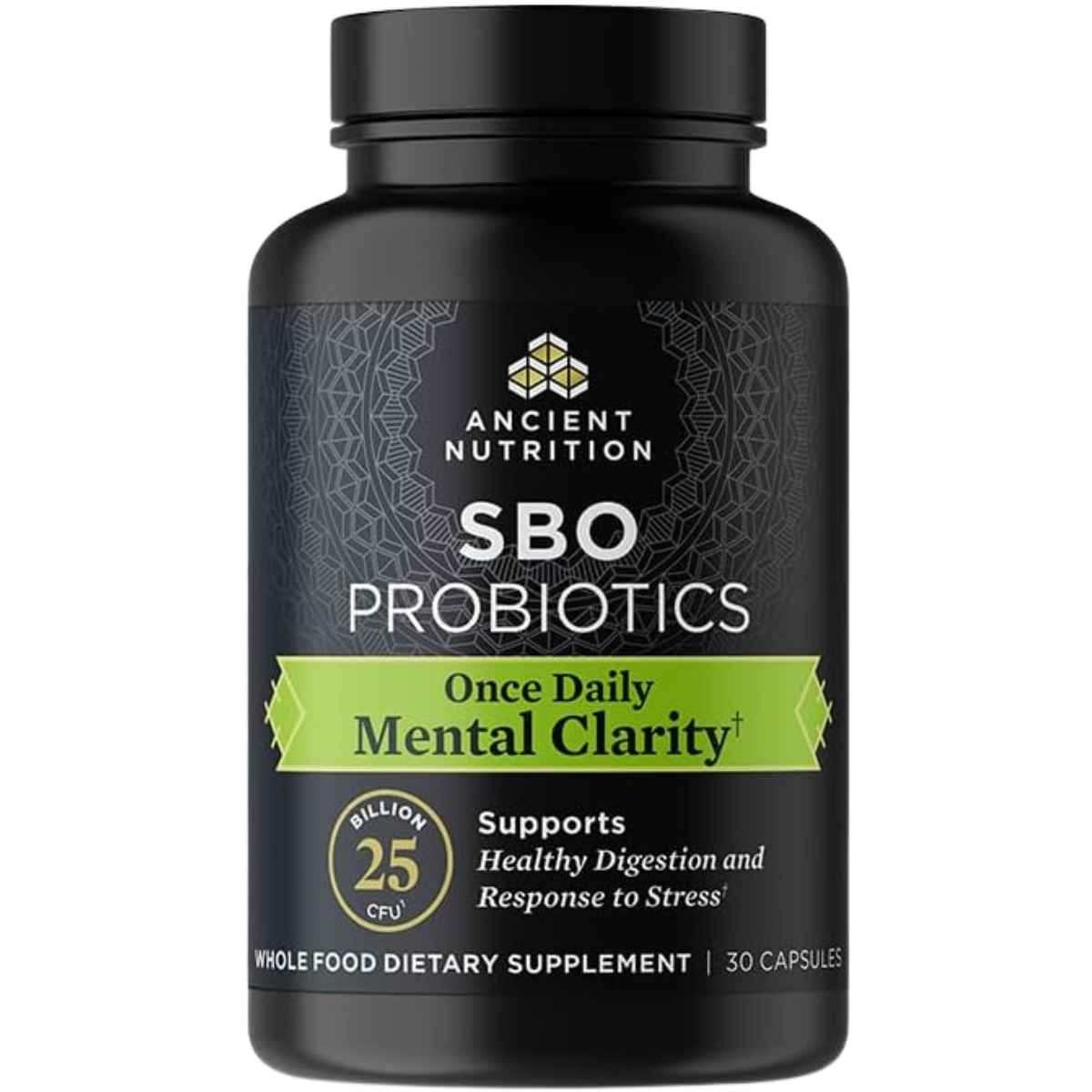Ancient Nutrition Probióticos SBO Claridad Mental Diaria - 30 Cápsulas - Haz Tu Pedido