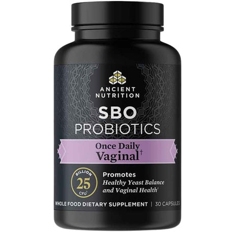 Ancient Nutrition Probióticos Vaginales Diarios para Mujeres - 30 Cápsulas - Haz Tu Pedido
