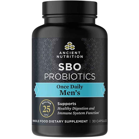 Ancient Nutrition Probióticos SBO Diarios para Hombres - 30 Cápsulas - Haz Tu Pedido