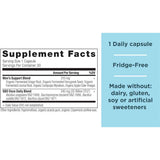 Ancient Nutrition Probióticos SBO Diarios para Hombres - 30 Cápsulas - Tabla Nutricional - Haz Tu Pedido