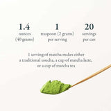 Naoki Matcha Té Verde en Polvo - 50 g - Tabla Nutricional - Haz Tu Pedido