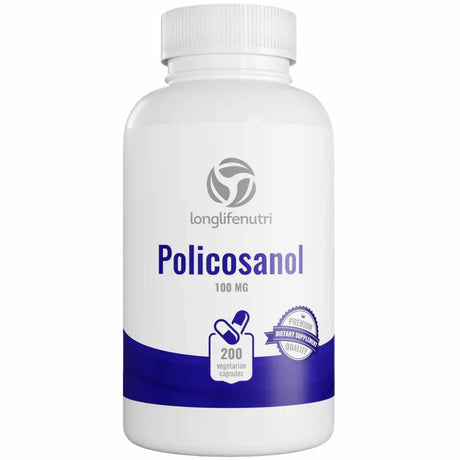 LongLifeNutri Policosanol  100 mg - 200  Cápsulas Vegetarianas - Haz Tu Pedido