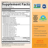 Garden of Life Dr. Formulated Probióticos 30 Mil Millones CFU - 30 Mini Cápsulas Vegetarianas - Tabla Nutricional - Haz Tu Pedido