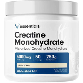 Bucked Up Monohidrato de Creatina 5000 mg - 250 g - Haz Tu Pedido