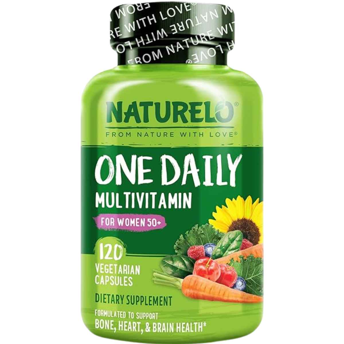 Naturelo Multivitamínico Diario para Mujeres Mayores de 50 - 120 Cápsulas Vegetarianas - Haz Tu Pedido