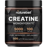 NatureBell Monohidrato de creatina 5000 mg - 500 g - Haz Tu Pedido