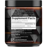 NatureBell Monohidrato de creatina 5000 mg - 500 g - Tabla Nutricional - Haz Tu Pedido