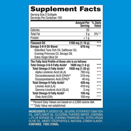 Members Mark Omega 3-6-9 - 300 Cápsulas Blandas - Haz Tu Pedido