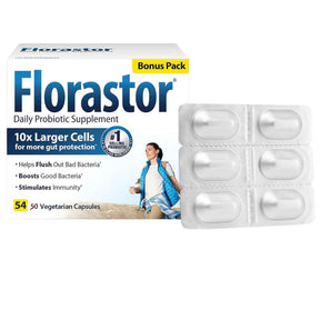 Florastor Probióticos para Salud Digestiva e Inmunológica - 54 Cápsulas Vegetarianas - Haz Tu Pedido