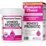 Physicians Choice Probióticos para Mujeres 50 Mil Millones CFU - 60 Cápsulas de Liberación Retardada - Haz Tu Pedido