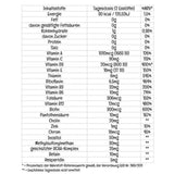 MaryRuth Organics Multivitamínico - Sabor Frambuesa - 946 ml - Tabla Nutricional - Haz Tu Pedido
