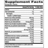 Centrum Multivitamina para niños - Sabor Ponche Tropical - 150 Gomitas - Tabla Nutricional - Haz Tu Pedido