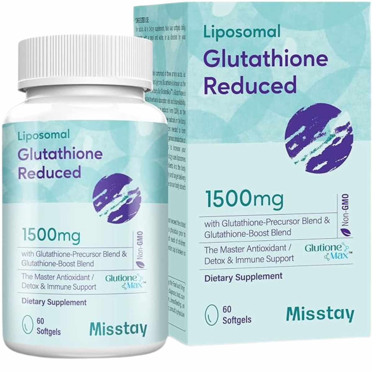 Misstay Glutatión - 60 Cápsulas Blandas - Haz Tu Pedido