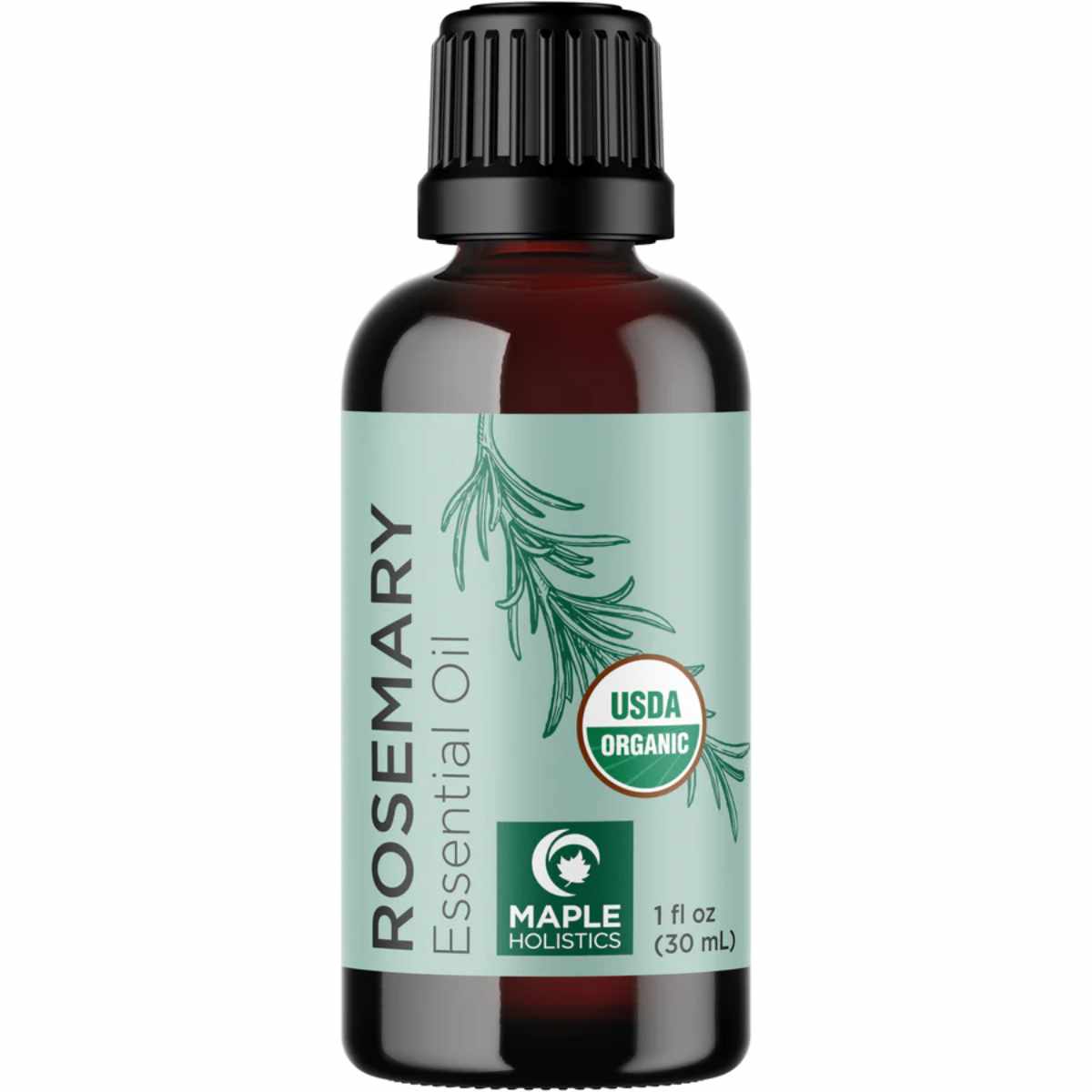Maple Holistics Aceite Orgánico de Romero para el Cabello Líquido 1 ml - 30 ml - Haz Tu Pedido
