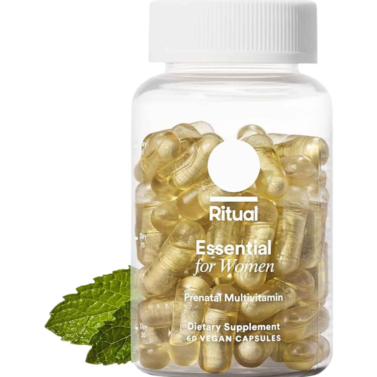 Ritual Vitaminas Prenatales - Sabor Menta - 60 Cápsulas Veganas - Haz Tu Pedido