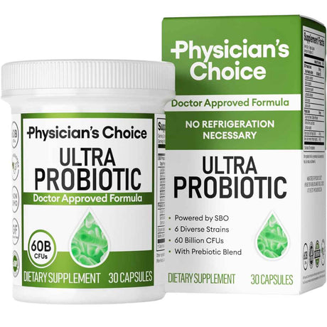 Physician's Choice Probiótico Ultra 60 Mil Millones CFU - 30 Cápsulas - Haz Tu Pedido