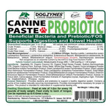 Nature's Farmacy Dogzymes Probiótico para Caninos  - 15 g - Tabla Nutricional - Haz Tu Pedido