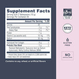 Colágeno Marino - 200 g - Tabla Nutricional - Haz Tu Pedido