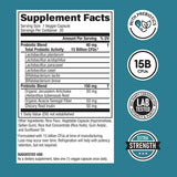Physicians Choice Probiotico 15 Mil Millones CFU - 30 Cápsulas de Liberación Retardada - Tabla Nutricional - Haz Tu Pedido