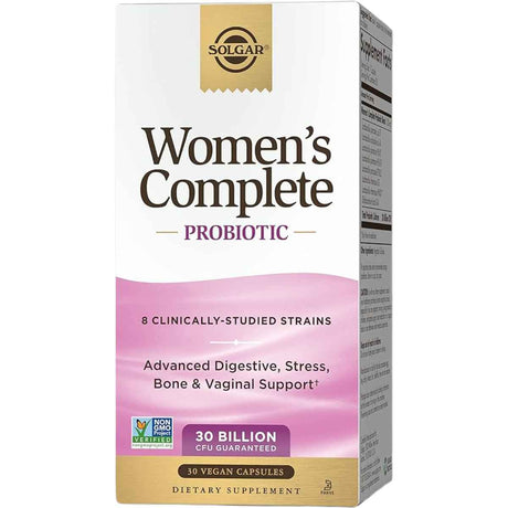 Solgar Probiótico Para Mujeres 30 Mil Millones CFU - 30  Cápsulas Veganas - Haz Tu Pedido