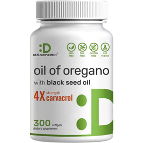 Aceite de Orégano Deal Supplement - 300 Cápsulas Blandas: Tu aliado natural para una vida saludable.