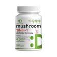  Deal Supplement Mushroom 8000 mg en su presentación de 240 cápsulas. La clave para una salud óptima está a tu alcance.