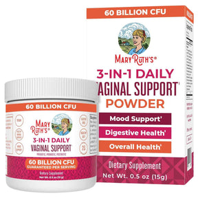 MaryRuth Organics Probiótico Soporte Vaginal Integral 60 Mil Millones CFU - 15 g - Haz Tu Pedido